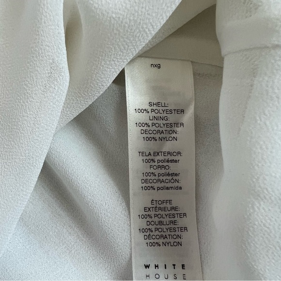 WHBM Velvet Tie Layered Top 12 NWT - Picture 8 of 9